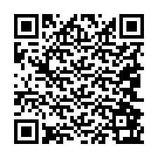 Kode QR untuk nomor Telepon +19042863773