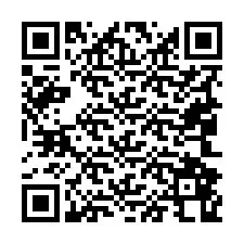 QR код за телефонен номер +19042868707