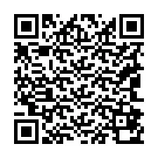 QR Code pour le numéro de téléphone +19042870041