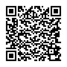 QR kód a telefonszámhoz +19042870048