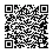 QR-код для номера телефона +19042870257