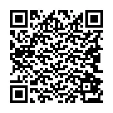 Kode QR untuk nomor Telepon +19042873726