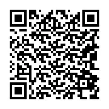 QR-koodi puhelinnumerolle +19042878355