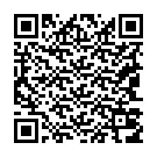 Código QR para número de telefone +19043016461