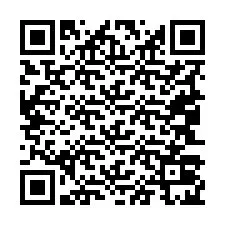 QR код за телефонен номер +19043025973