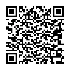 電話番号のQRコード +19043036113