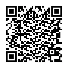 QR-kood telefoninumbri jaoks +19043036114