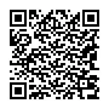 QR код за телефонен номер +19043036115