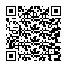 QR-kood telefoninumbri jaoks +19043036318