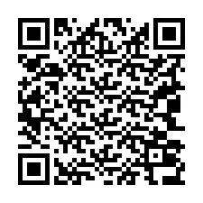 Código QR para número de teléfono +19043036320