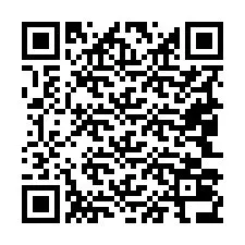 QR kód a telefonszámhoz +19043036327