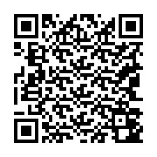 Codice QR per il numero di telefono +19043042661
