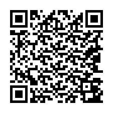 Codice QR per il numero di telefono +19043043199
