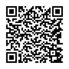 Código QR para número de teléfono +19043043219