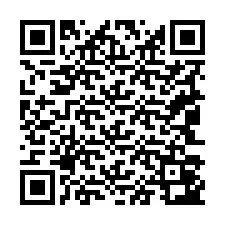 QR kód a telefonszámhoz +19043043261