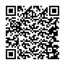 Código QR para número de teléfono +19043043567