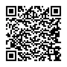 QR-koodi puhelinnumerolle +19043044097