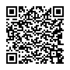 Código QR para número de teléfono +19043044218