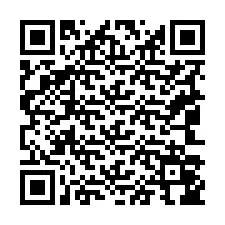 QR kód a telefonszámhoz +19043046601