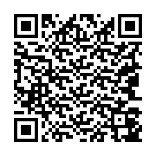 Código QR para número de telefone +19043047138