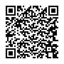 Código QR para número de telefone +19043048512