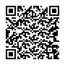 QR Code สำหรับหมายเลขโทรศัพท์ +19043049908