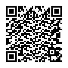 Código QR para número de telefone +19043051431