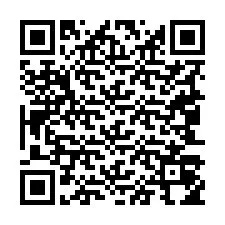 Código QR para número de telefone +19043054992