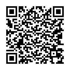 QR-code voor telefoonnummer +19043074598