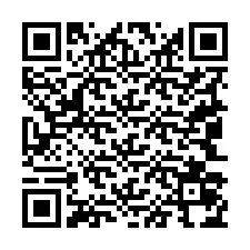 QR Code pour le numéro de téléphone +19043074724