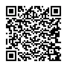 QR-koodi puhelinnumerolle +19043281307