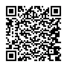 Código QR para número de teléfono +19043408973