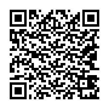 QR-koodi puhelinnumerolle +19043421839