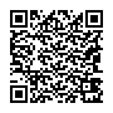 QR kód a telefonszámhoz +19043421845