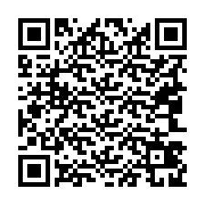 Kode QR untuk nomor Telepon +19043429403