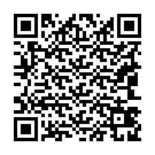 QR Code pour le numéro de téléphone +19043429405