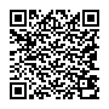 Kode QR untuk nomor Telepon +19043430198