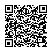 電話番号のQRコード +19043434468