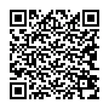 Codice QR per il numero di telefono +19043434622