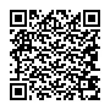 QR-koodi puhelinnumerolle +19043435172