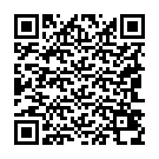 QR kód a telefonszámhoz +19043438654