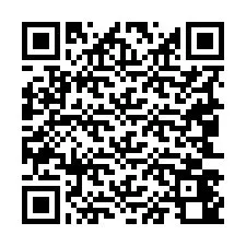 Código QR para número de teléfono +19043440392