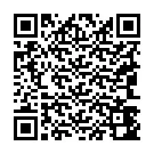 QR kód a telefonszámhoz +19043442904