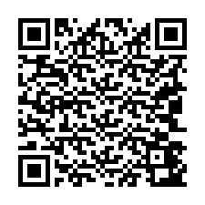 QR kód a telefonszámhoz +19043443334