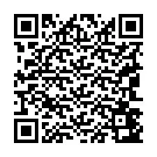 QR kód a telefonszámhoz +19043443750