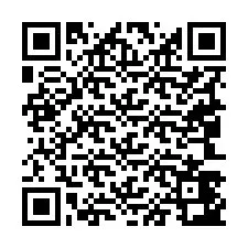 QR kód a telefonszámhoz +19043443906