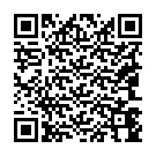 Codice QR per il numero di telefono +19043444109