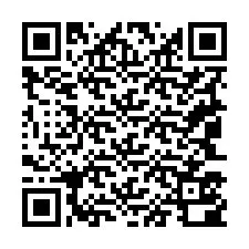 Codice QR per il numero di telefono +19043500161