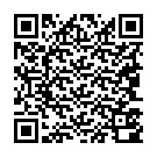 Código QR para número de telefone +19043500162