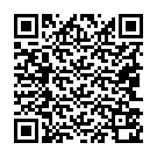 QR kód a telefonszámhoz +19043520267